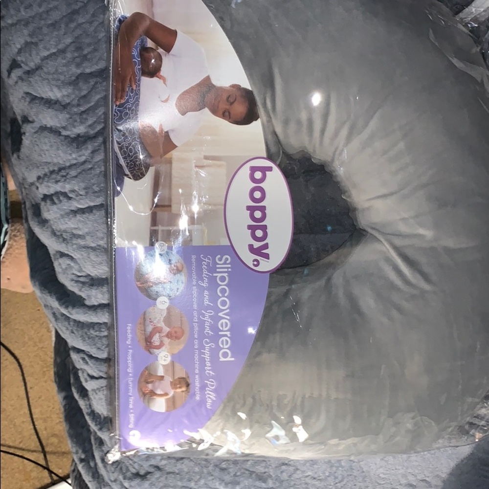 Boppy with slipcover